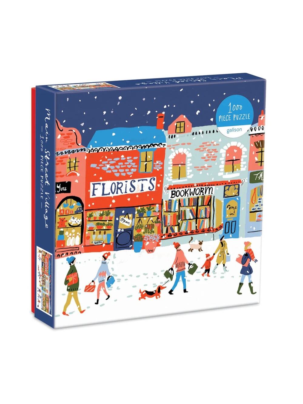 Galison Main Street Village 1000 Piece Jigsaw Puzzle